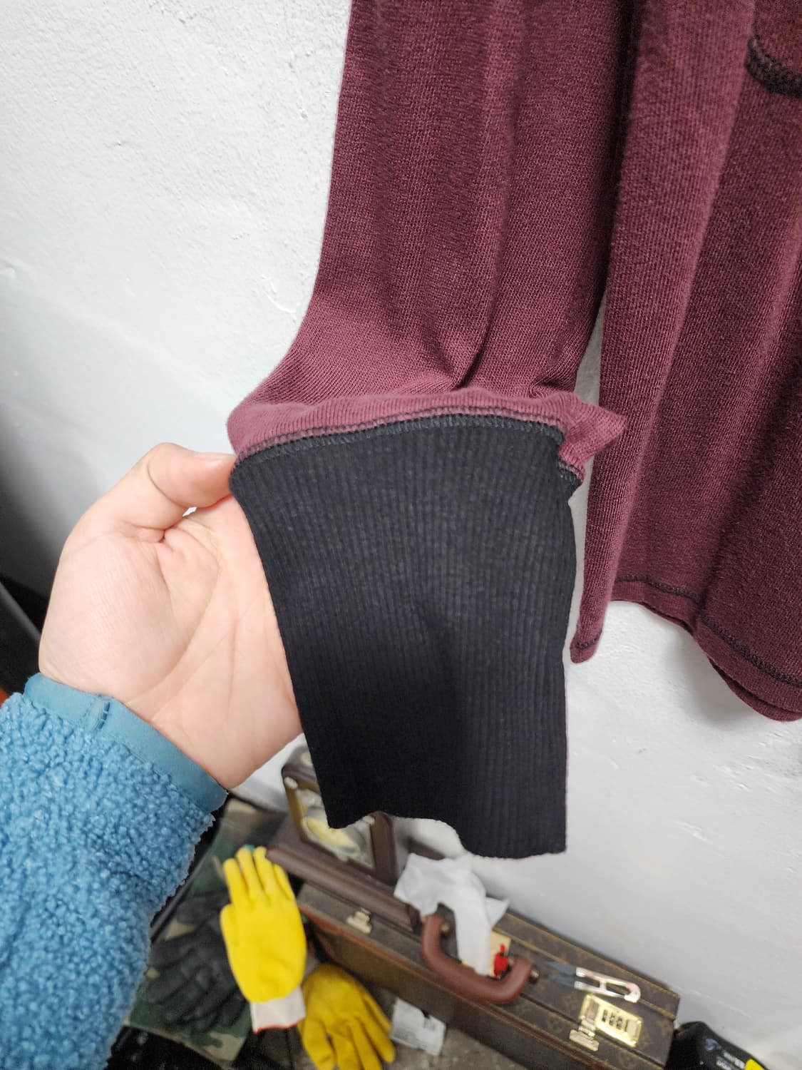 제너럴아이디어 최범석 8단추 스판 헨리넥 상품이미지5