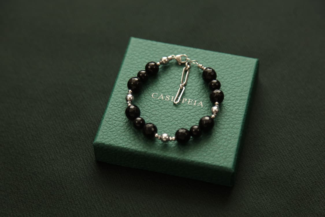 CASIOPEIA #38 Onyx Sonic bracelet 오닉스 팔찌 상품이미지1
