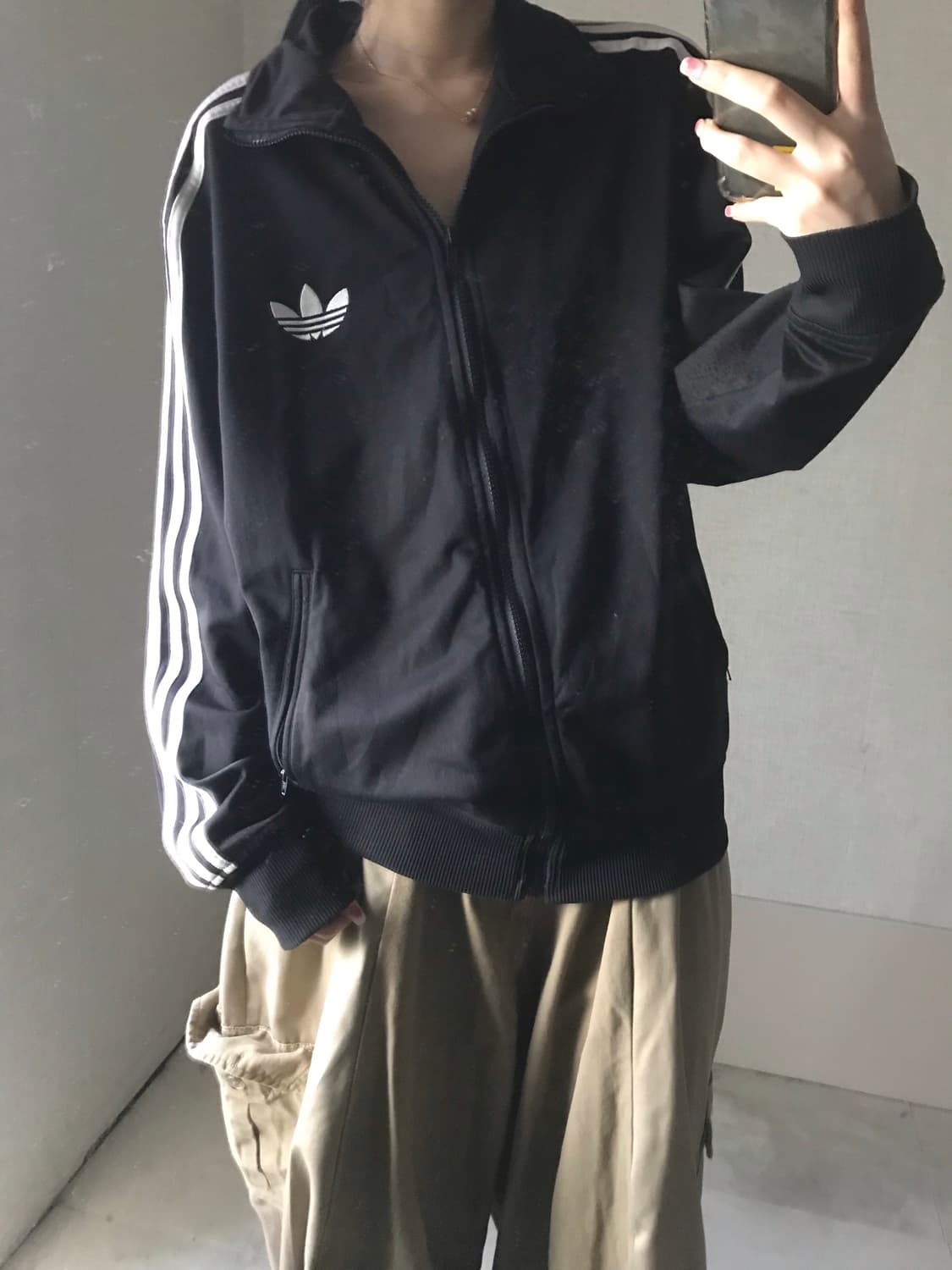 아디다스 블랙 파이어버드 트랙탑 상품이미지4