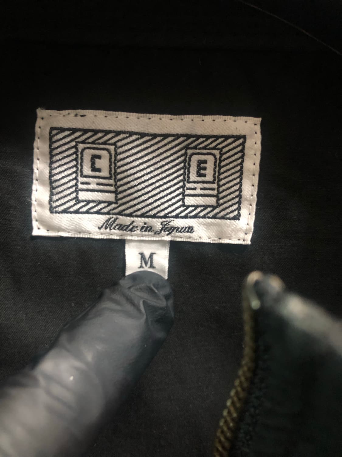 [M] 카브엠트 블랙 리플렉트 집업 자켓 상품이미지6