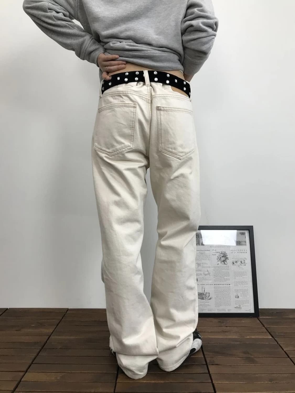 Calvin Klein Relaxed Straight Jeans 상품이미지3
