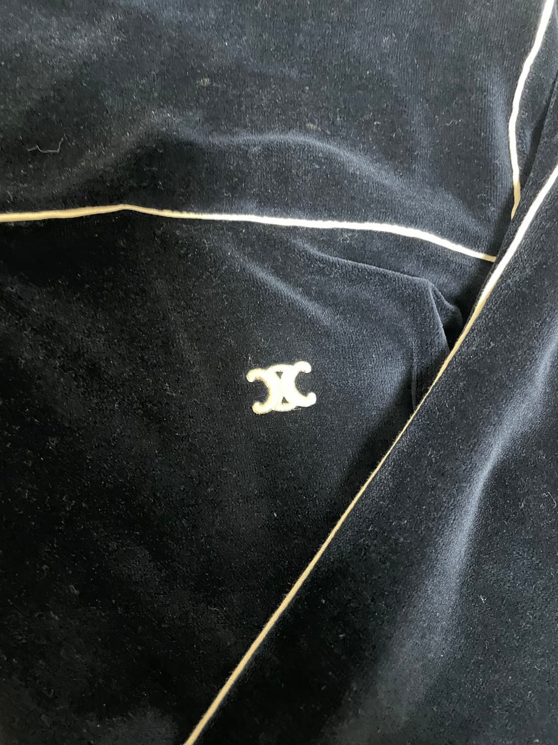 셀린느 벨벳 트리오페 트랙 자켓 M 상품이미지2