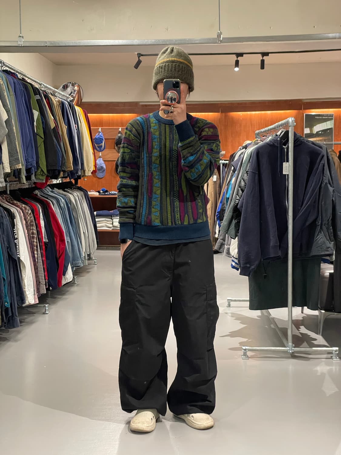 빈티지 케이블 니트 상품이미지2