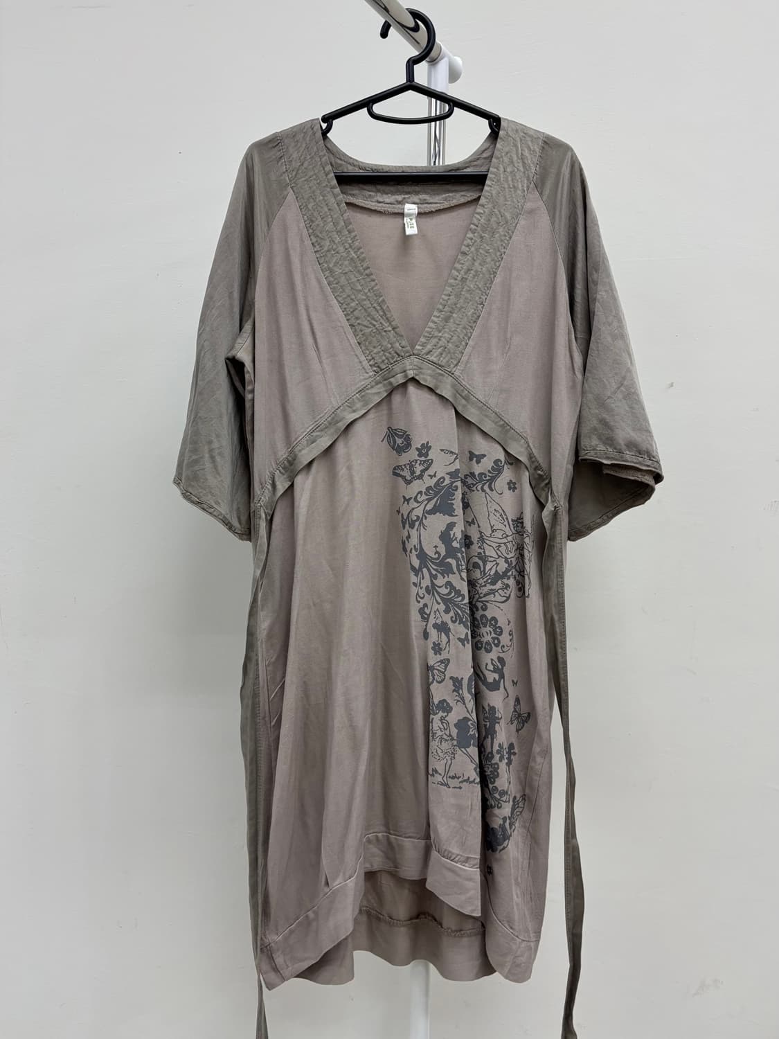 빈티지 브라운 오리엔탈 원피스 상품이미지6