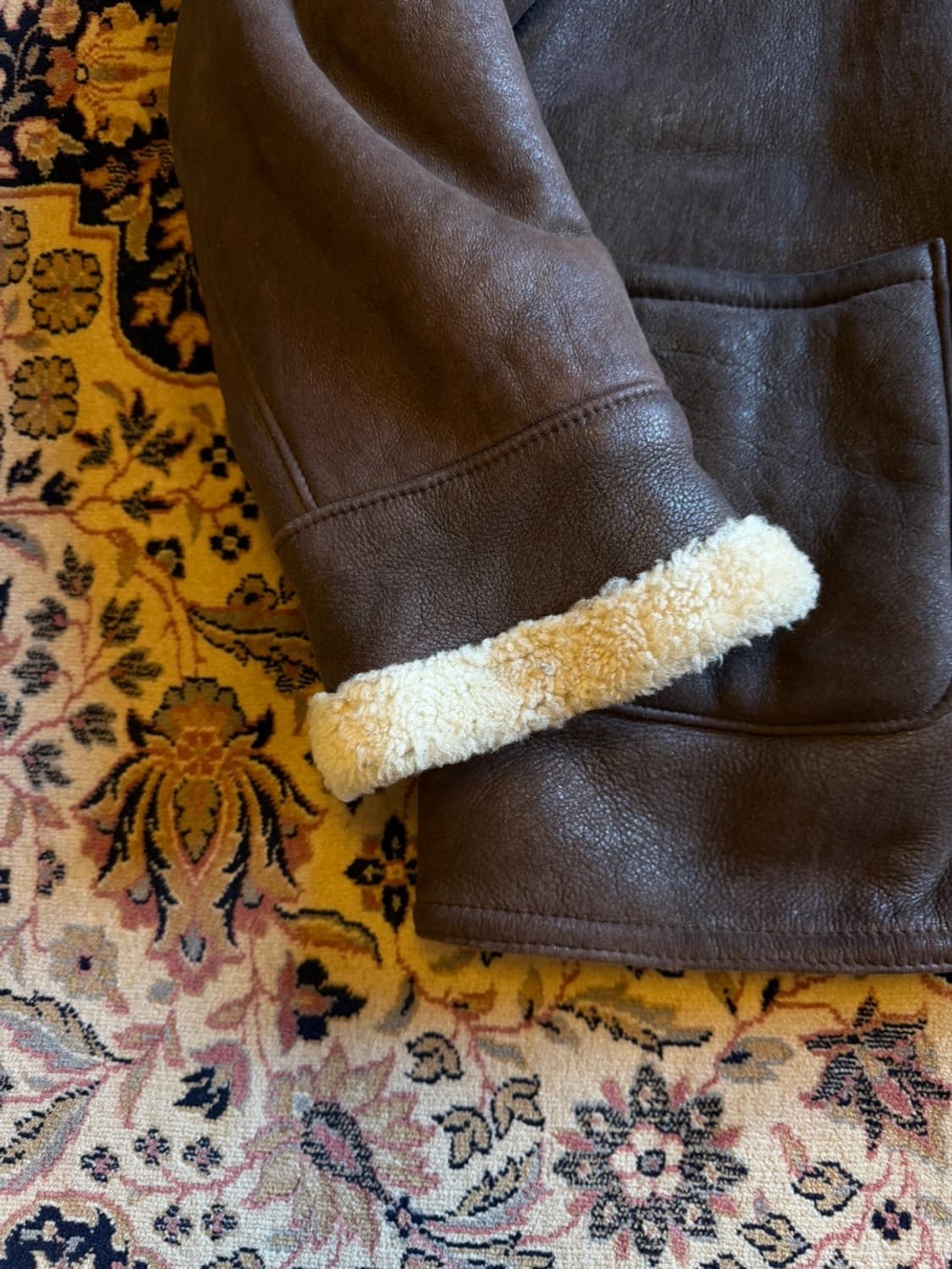 VTG 시어링 코트 남성105 상품이미지5