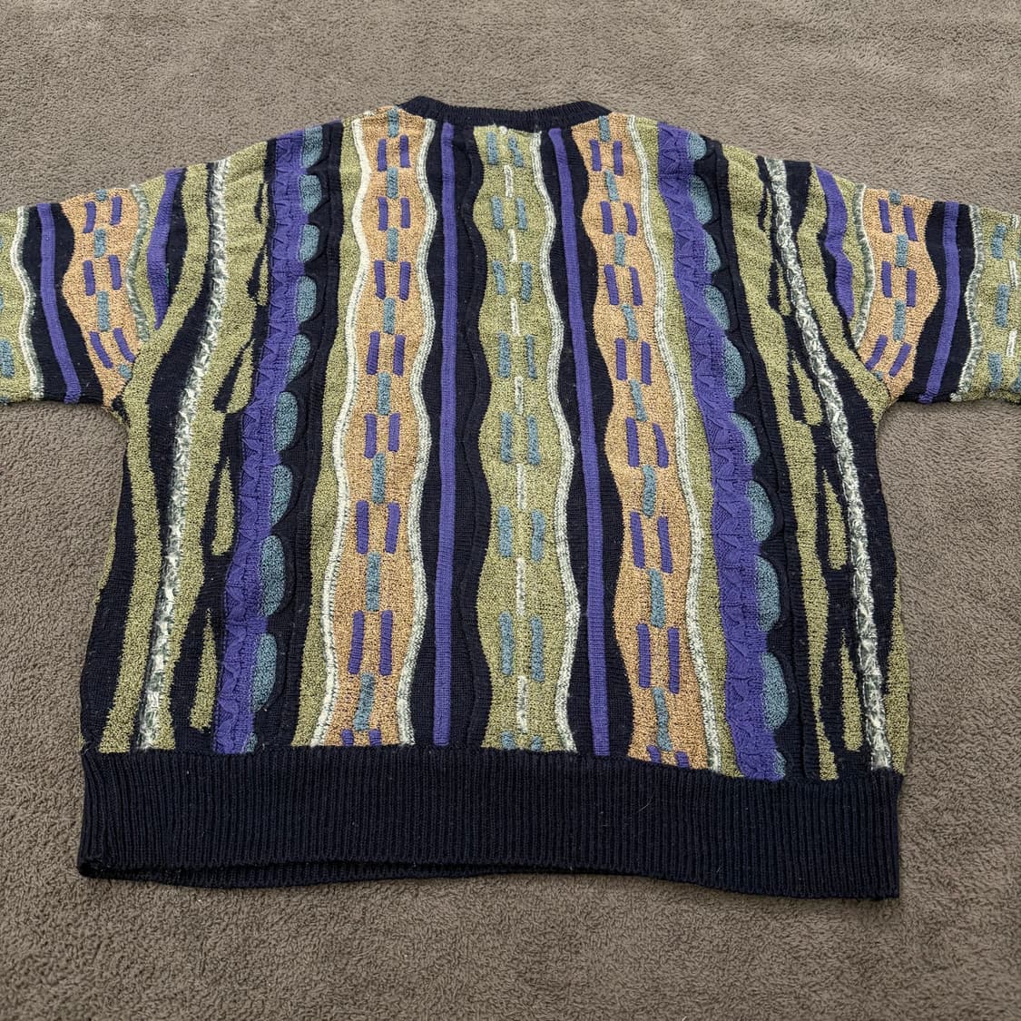 [ 정품/L ] 쿠지 빈티지 케이블 니트티 상품이미지4