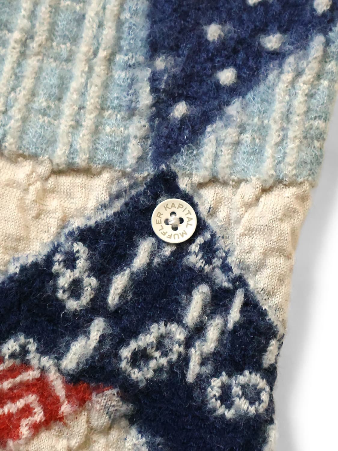 캐피탈 펠티드 울 인디고 해피 스카프 키나리 EK-1850 상품이미지6