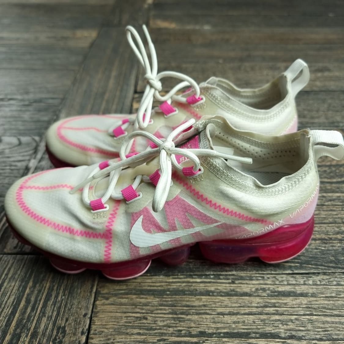 [나이키] 에어 베이퍼맥스 2019 써밋 화이트 핑크 M19793 상품이미지4