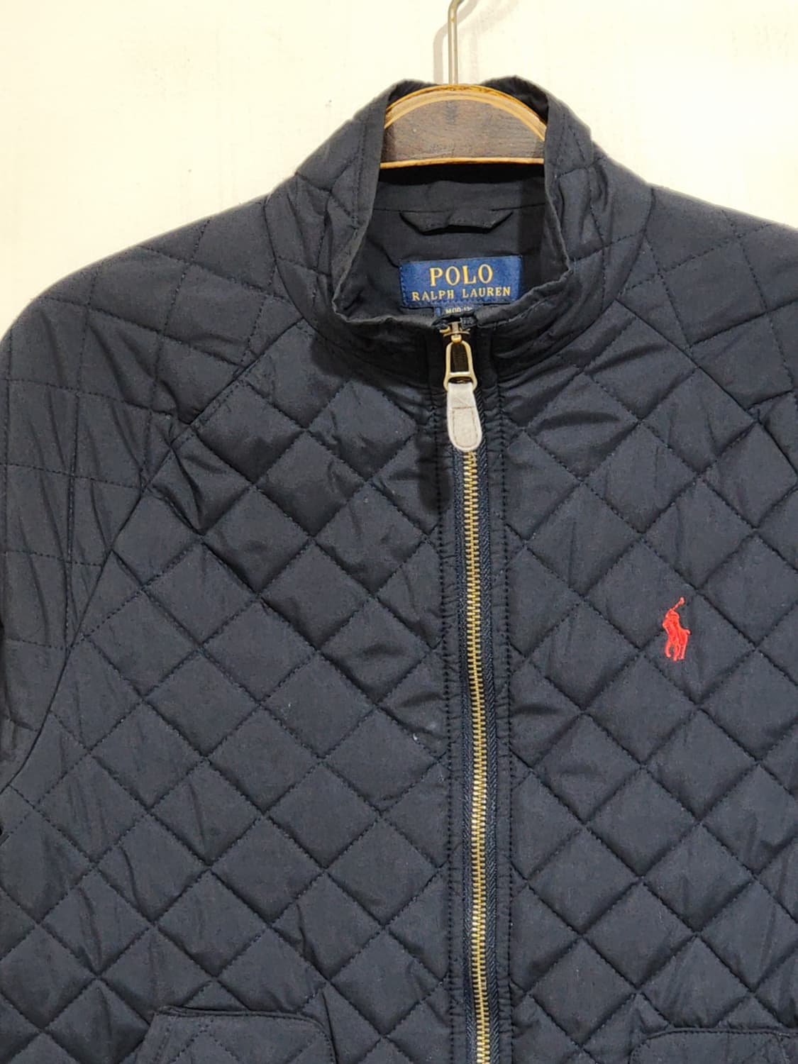 (M) 랄프로렌 폴로 퀼팅자켓 네이비 누빔점퍼  상품이미지2