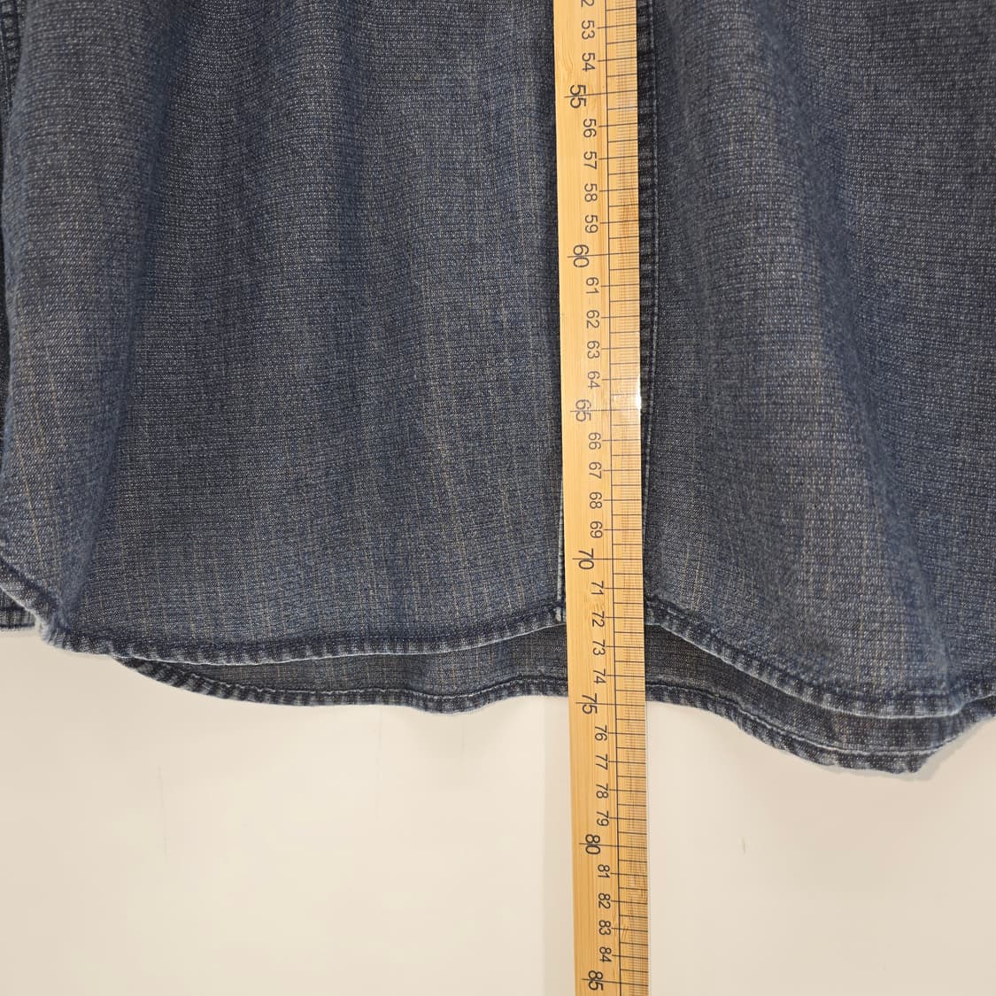 series 데님셔츠 청남방 XL(100~105) 상품이미지5