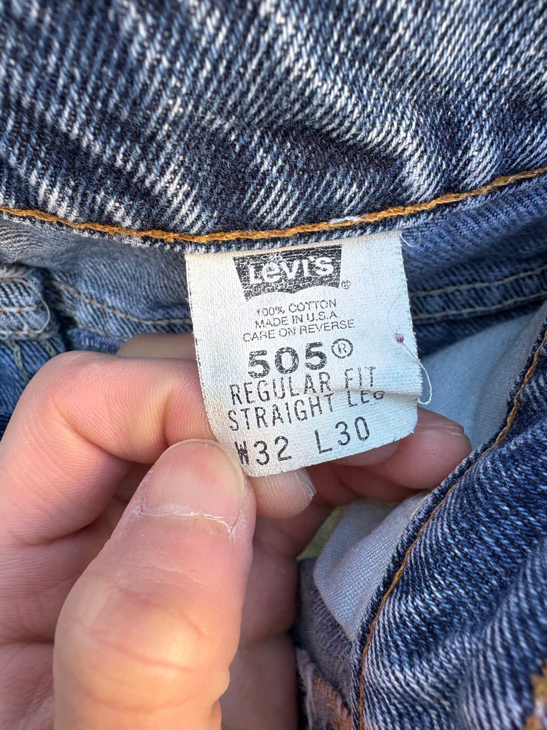 90's 리바이스 505 (미국생산) 상품이미지5