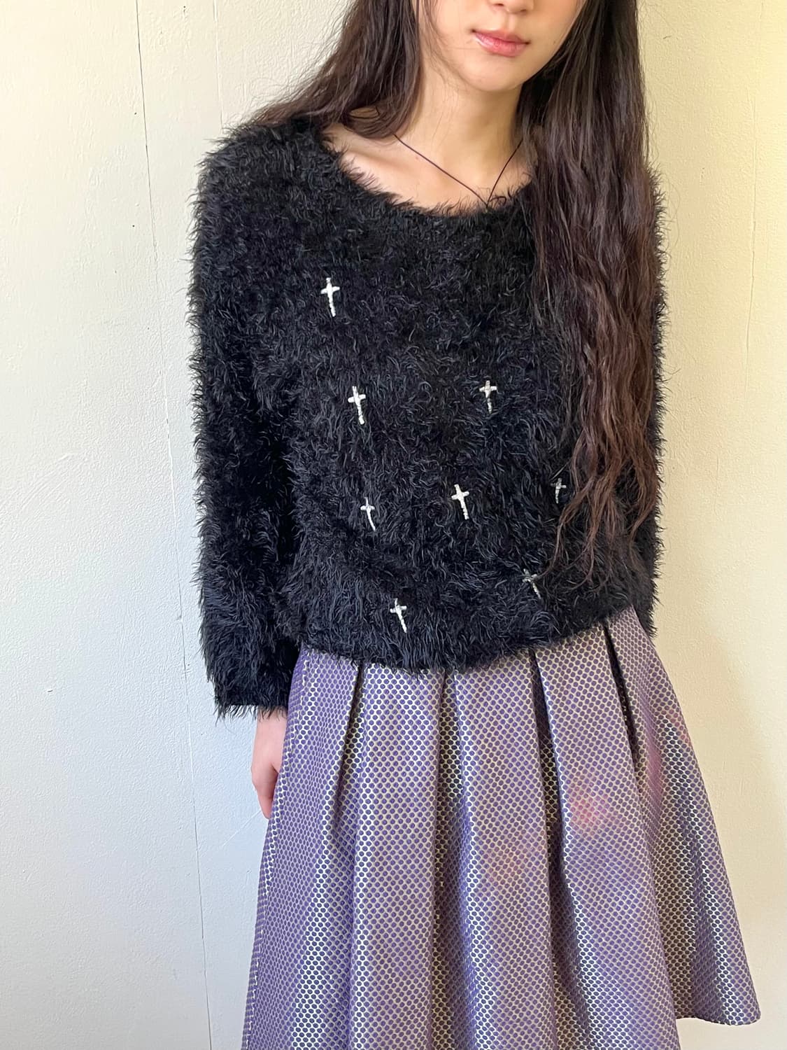 CECIL Mc BEE 테슬 스웨터 상품이미지4