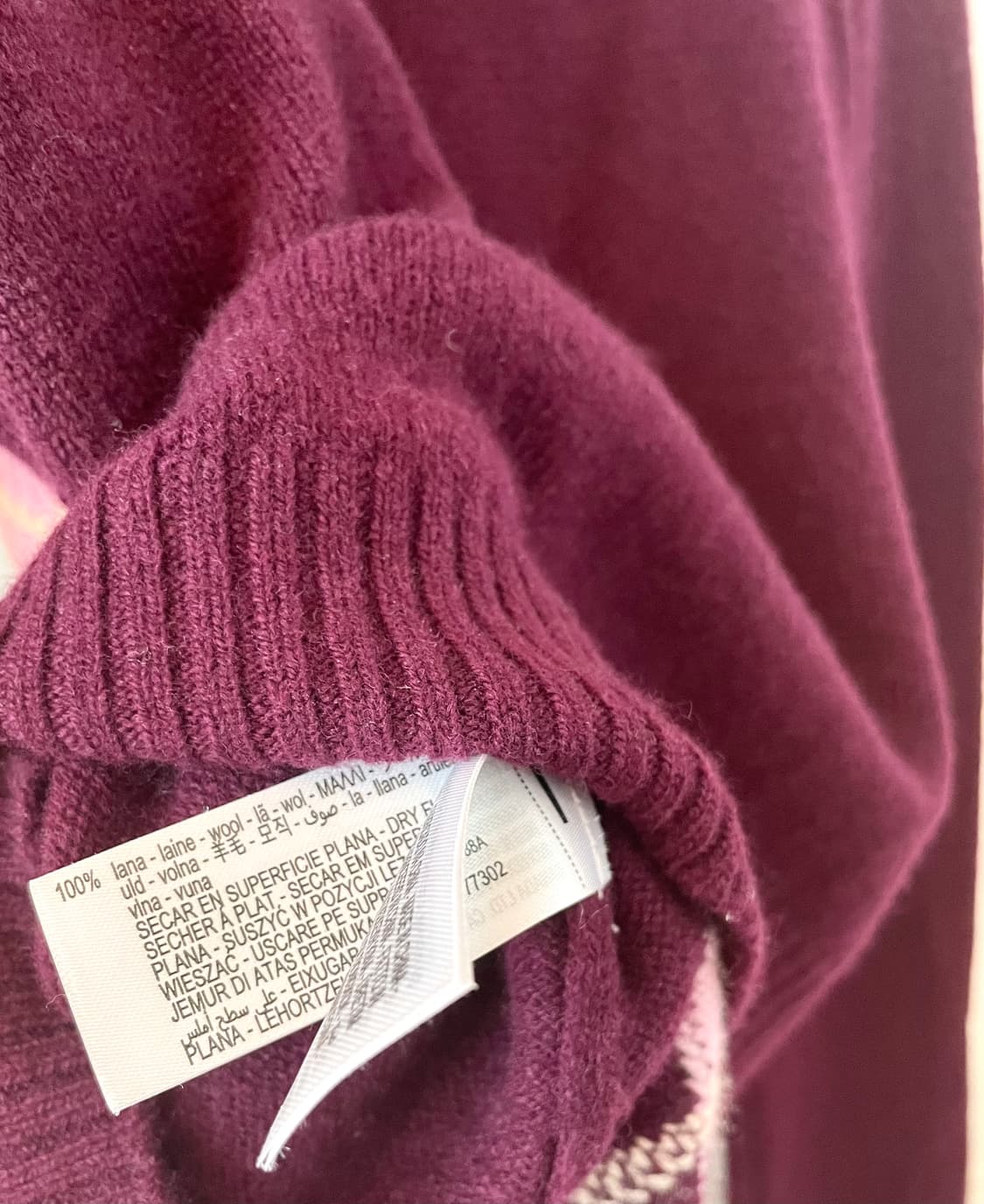 Zara 자라 아가일 패턴 가디건 상품이미지3