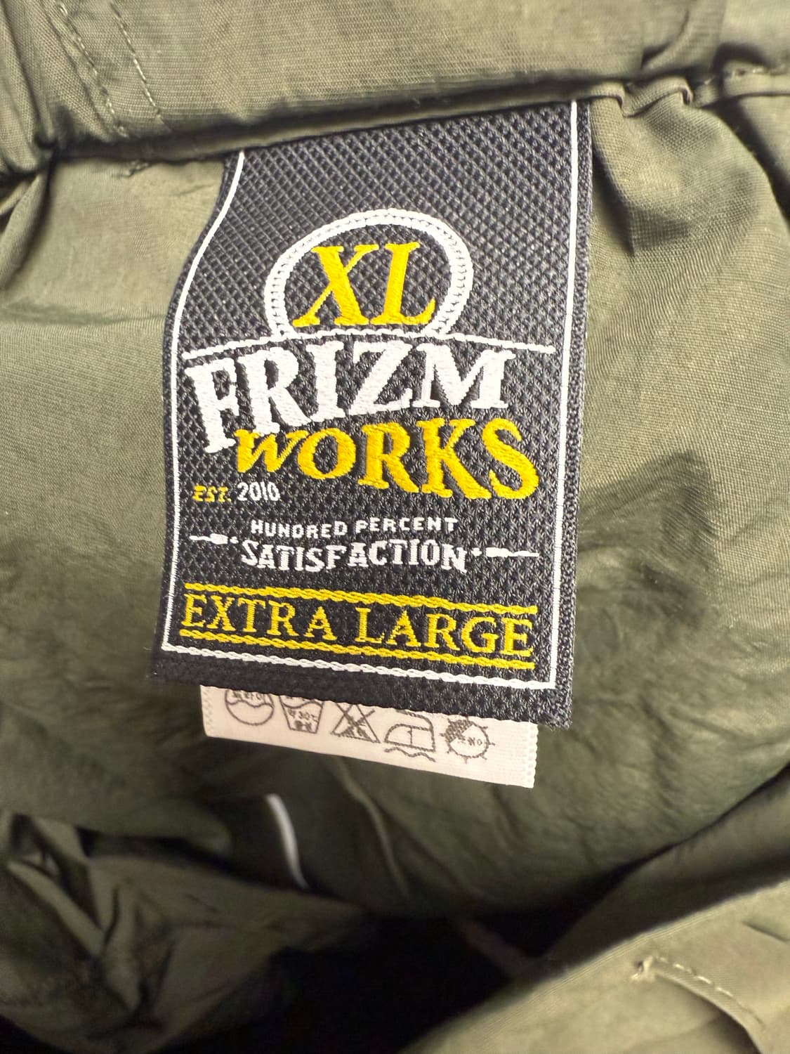 Frizmworks 카키색 바지 XL 상품이미지5