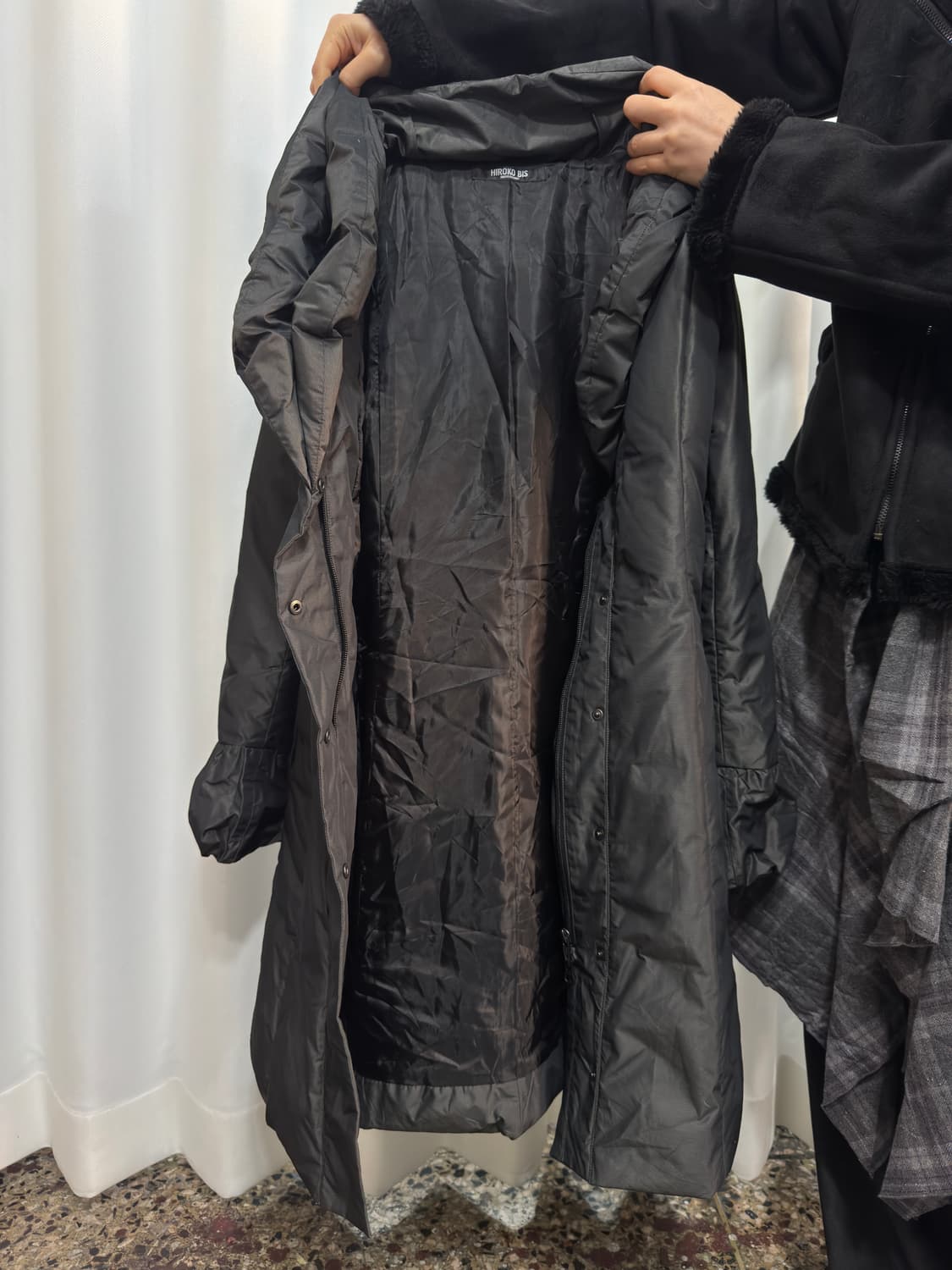 hiroko bis dark silver padding 상품이미지6