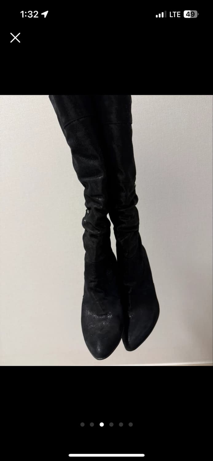 블랙 셔링 스터드 부츠 245 상품이미지4