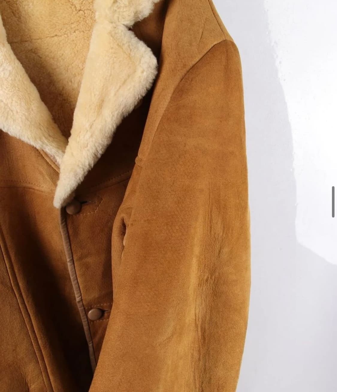 리얼 쉽스킨 빈티지 무스탕 자켓 (드라이완료) 상품이미지3