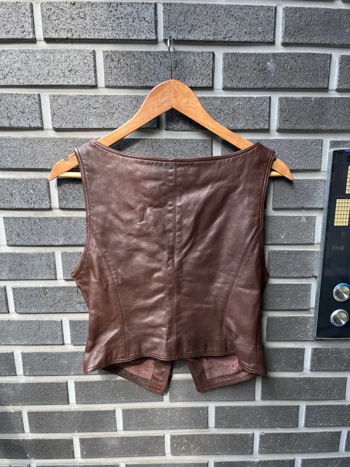 90s De Passer 천연 소가죽 베스트  상품이미지9