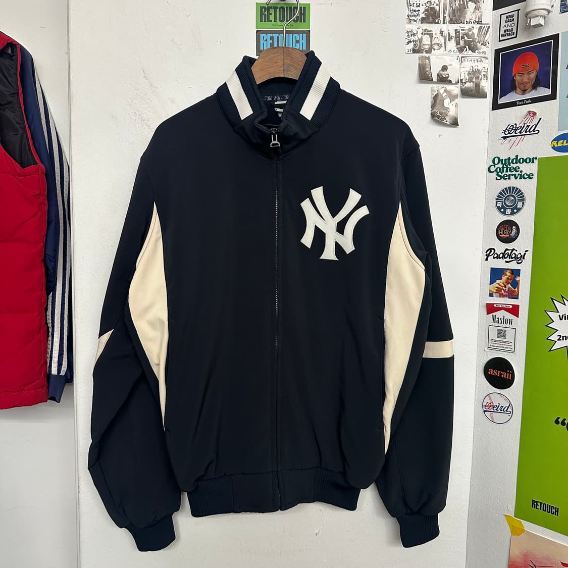 00’s 애슬레틱웍스 뉴욕 양키즈 집업 상품이미지1