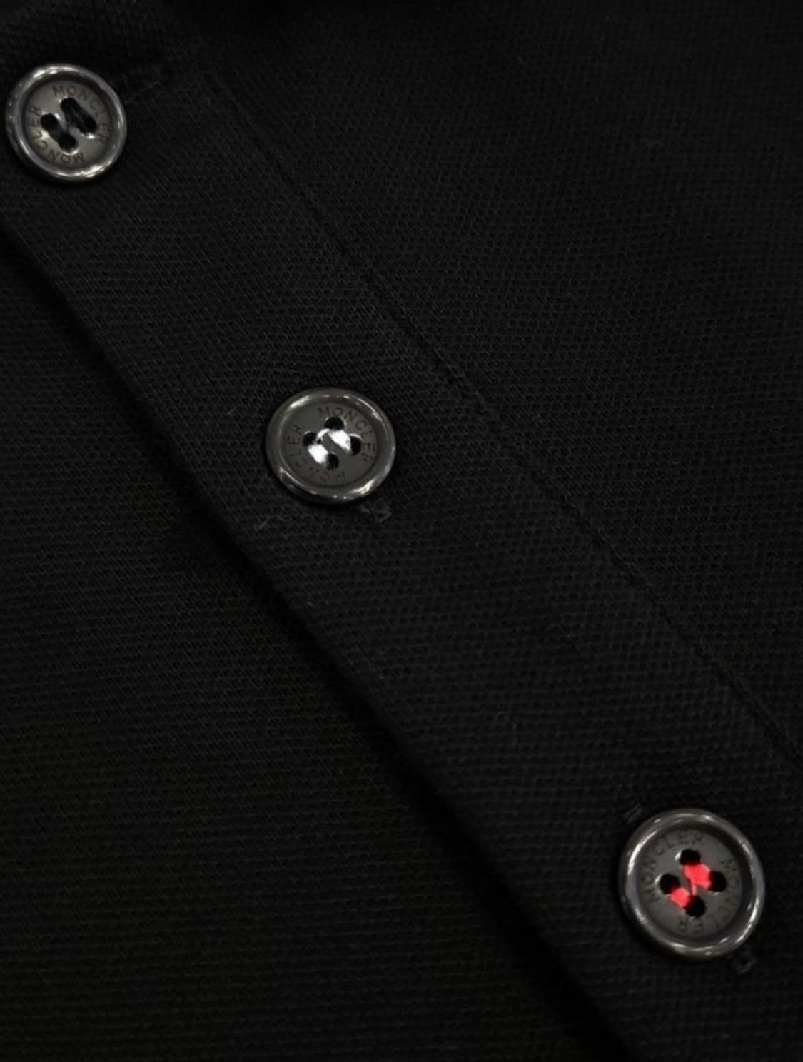 몽클레어 삼선 포인트 로고 면 PK 반팔티 상품이미지4