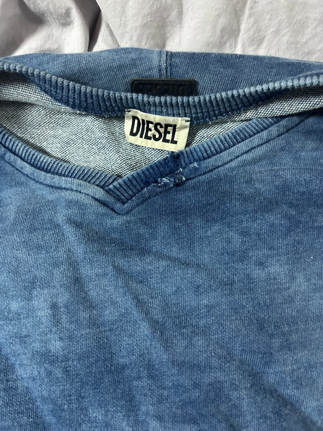 Diesel Washed Distressed Sweatshirt 상품이미지1