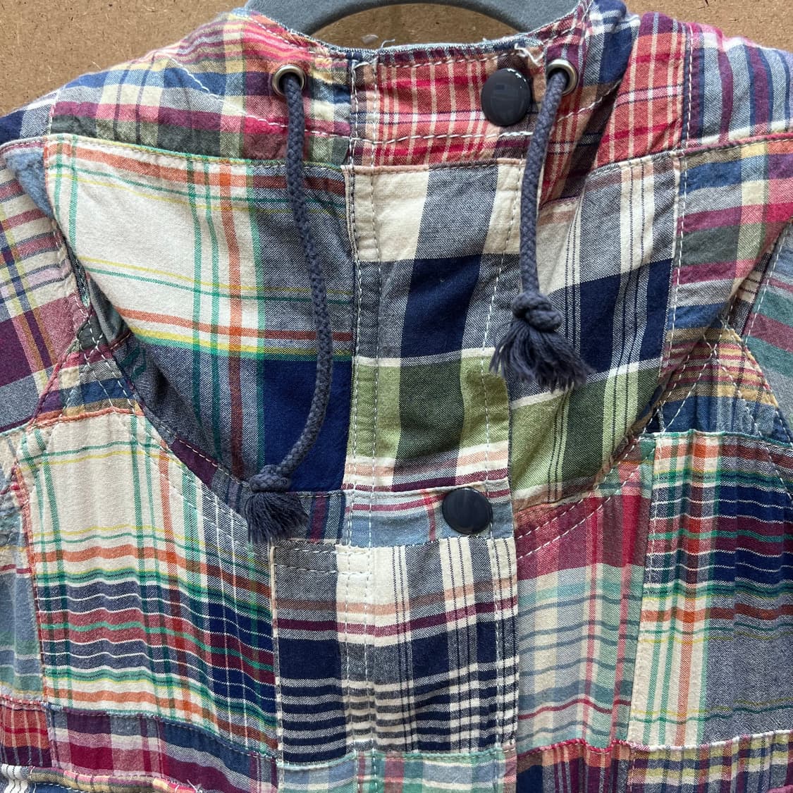 폴로랄프로렌 데님앤서플라이 마드라스 패치워크 자켓 상품이미지2