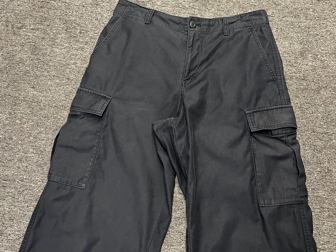 [32~33] 유니클로 와이드핏 카고팬츠 L  상품이미지2