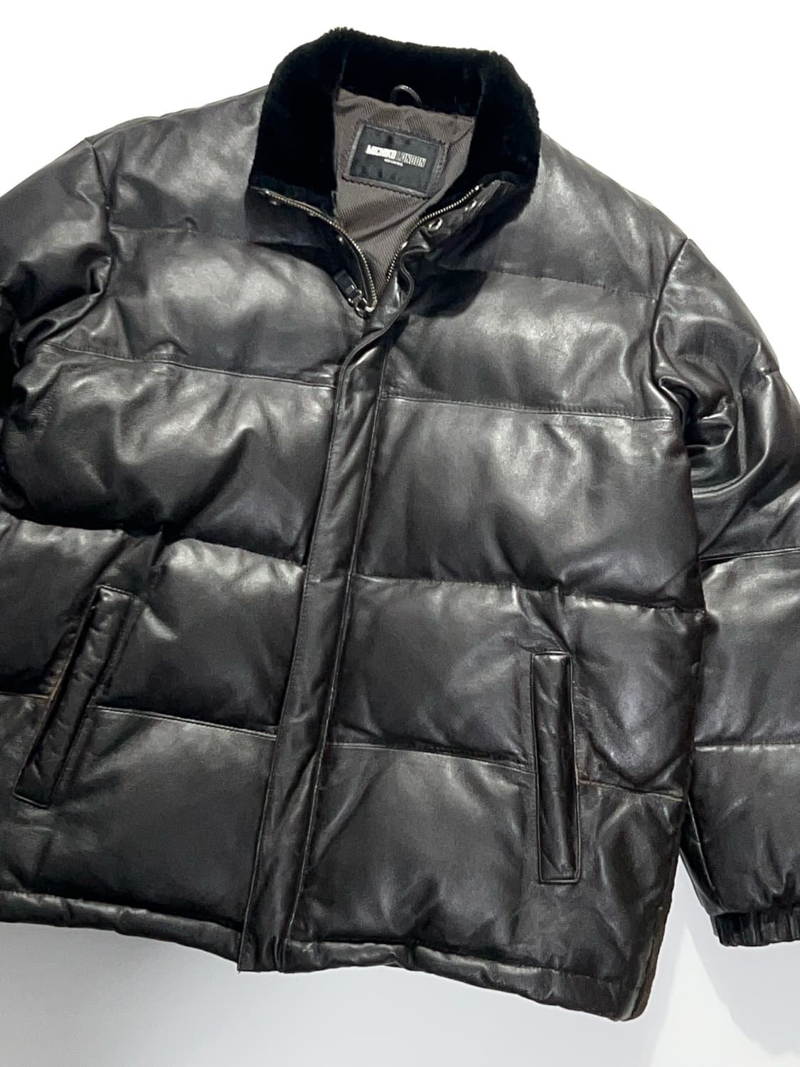 Michiko Koshino Leather Puffer 상품이미지1