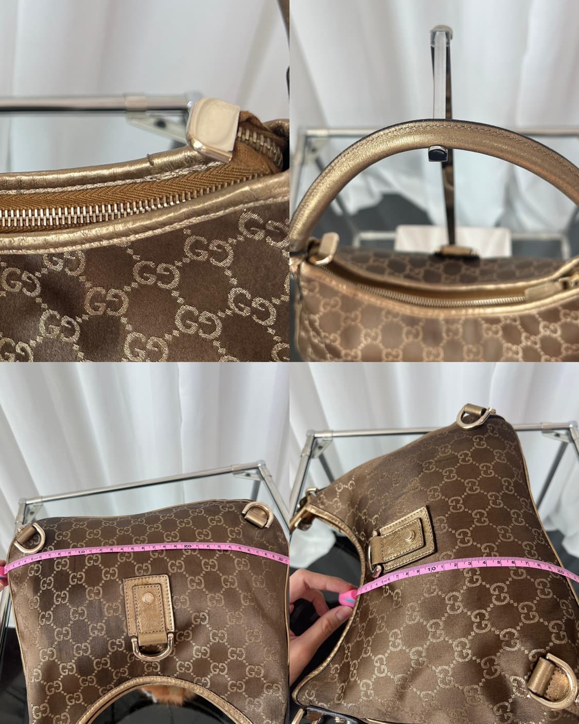 구찌 애비 D-링 모노그램 캔버스 숄더백 상품이미지8