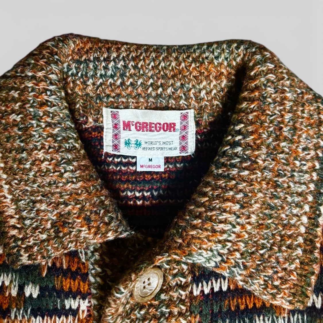 ~90‘s McGREGOR Wool Knit  상품이미지3