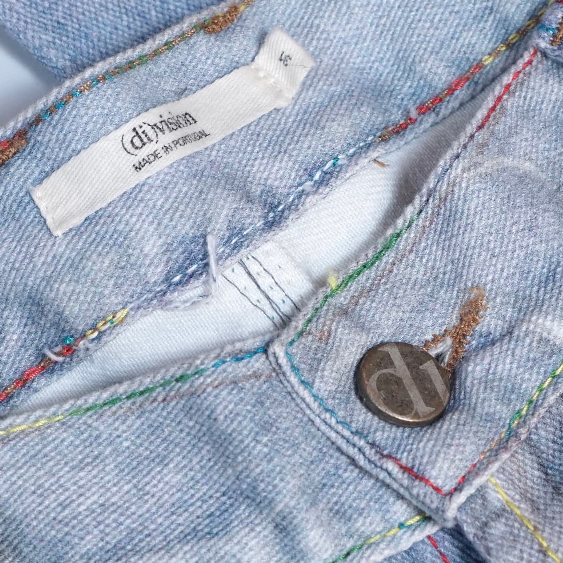 Division 그래픽 데님 팬츠 상품이미지8