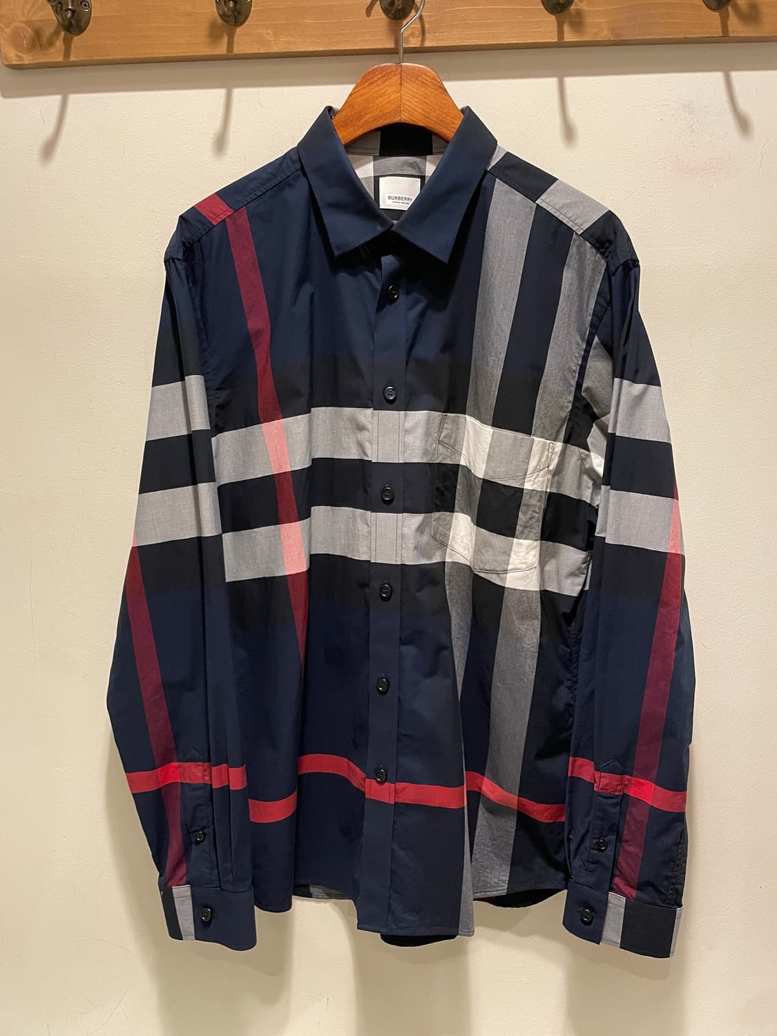 버버리 포플린 셔츠 상품이미지1