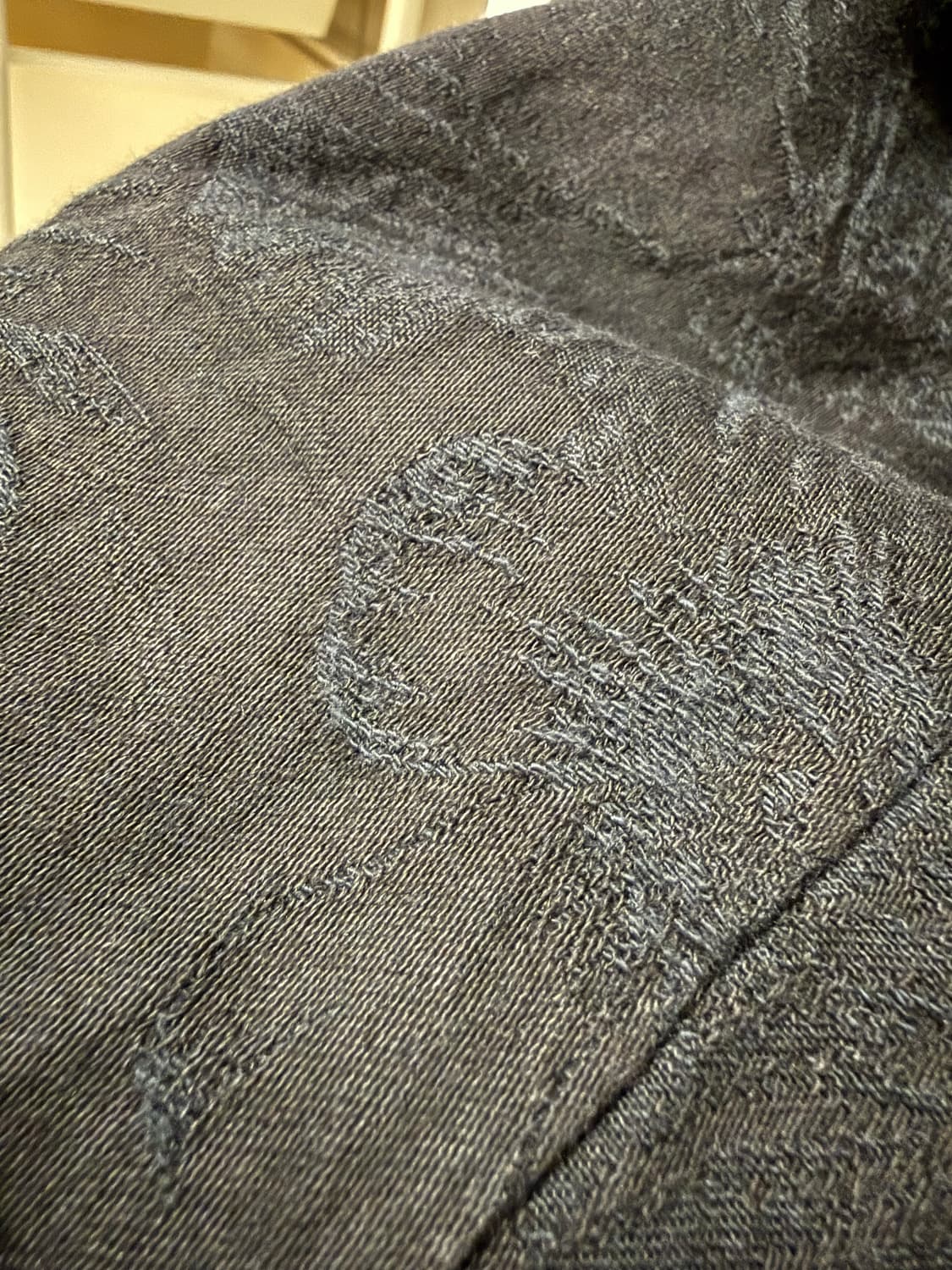 유스 플라워 자카드 데님 M 상품이미지5