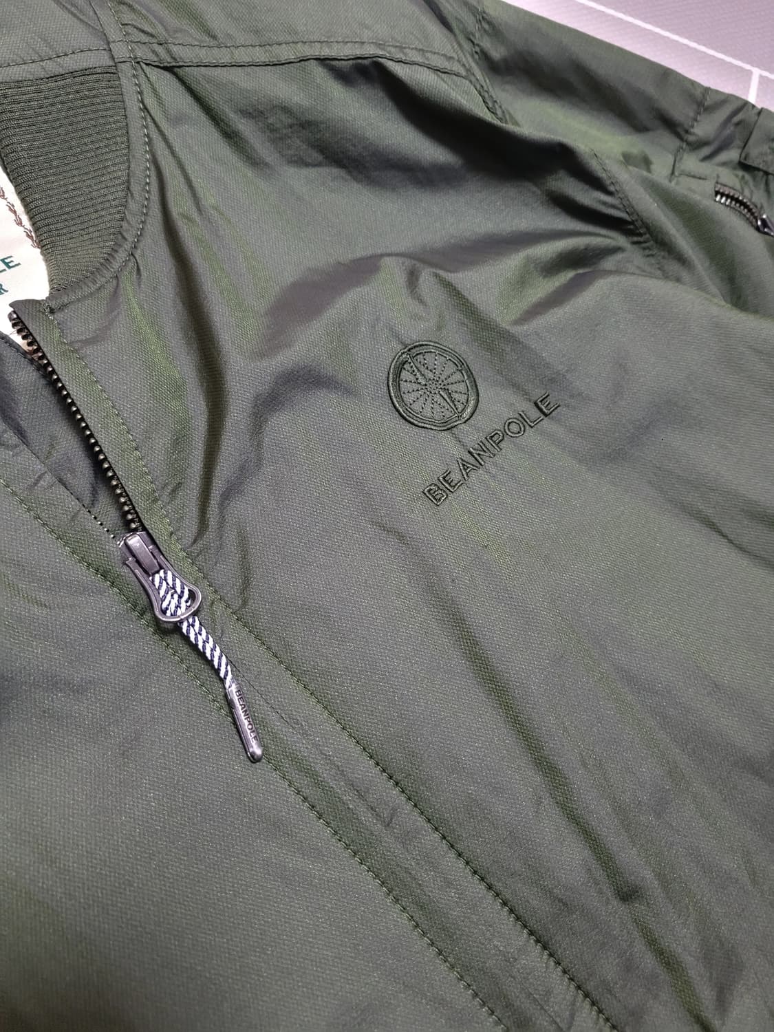 빈폴아웃도어 라이트 MA-1 블루종 점퍼 자켓 105 상품이미지5