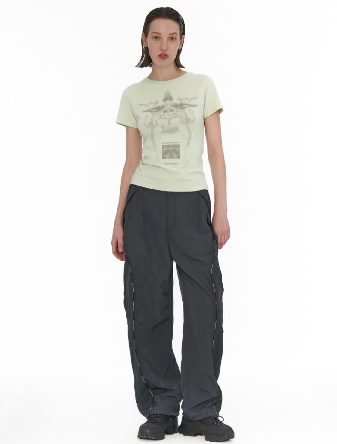 Wellbeing express digital tattoo tee 상품이미지2