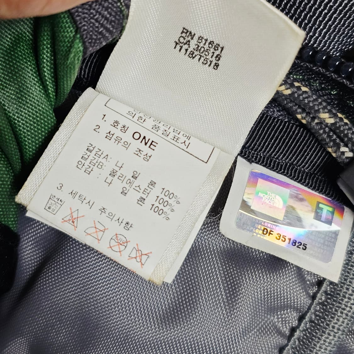 노스페이스 빅샷 가방 백팩 그린 다크그레이 상품이미지7