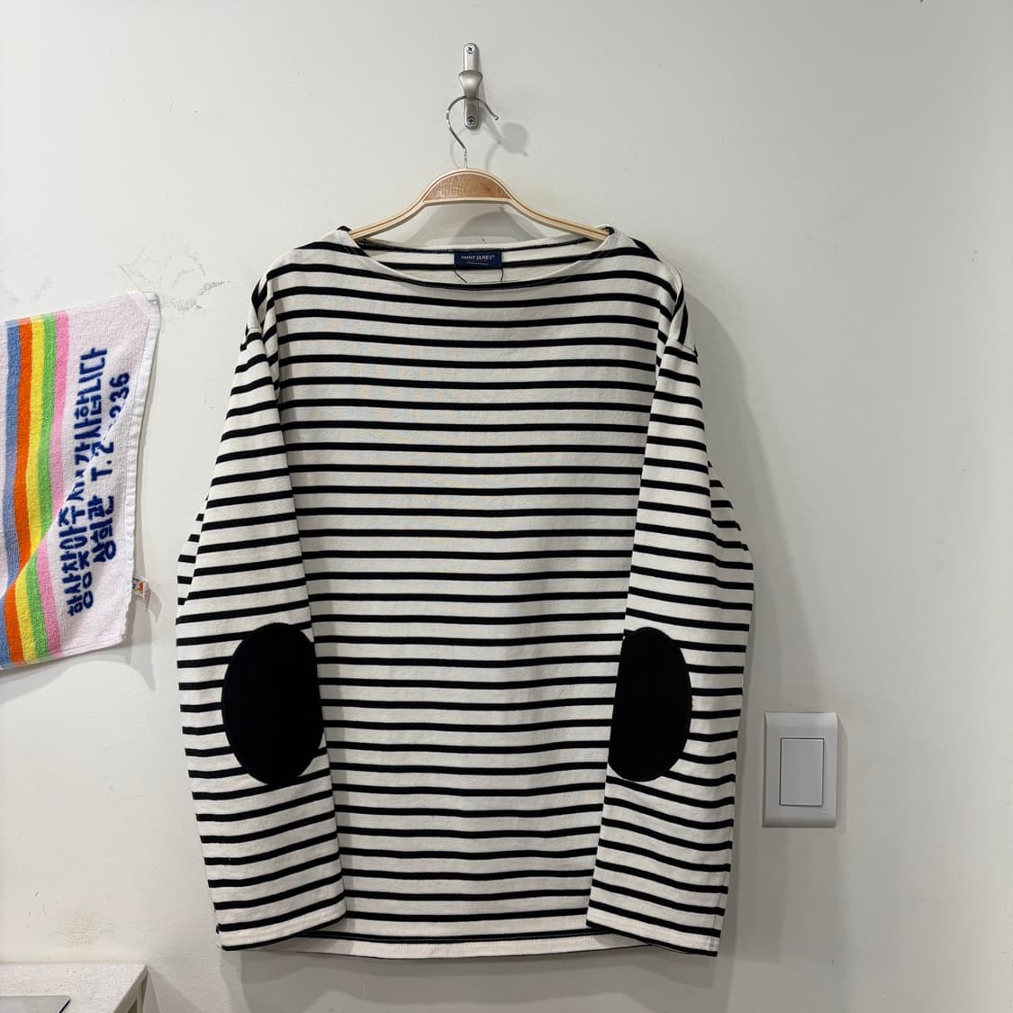 36. 세인트제임스 엘보패치 롱슬리브 상품이미지1