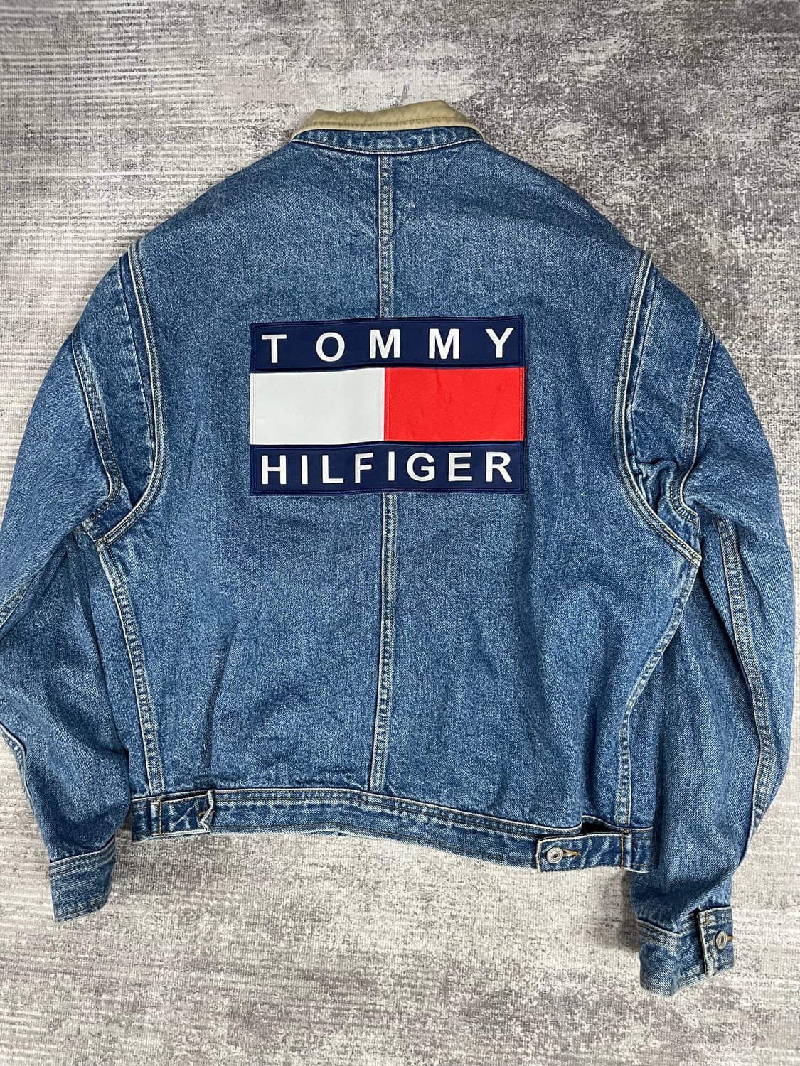90s vintage TOMMY HILFIGER 트러커 상품이미지7