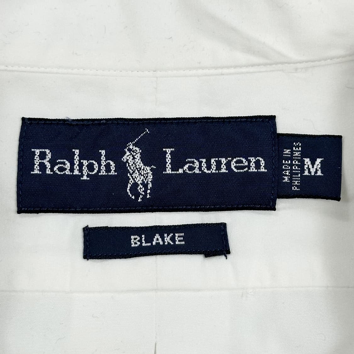 폴로 랄프로렌 포니 클래식 화이트 셔츠 (실측 XL) 상품이미지6