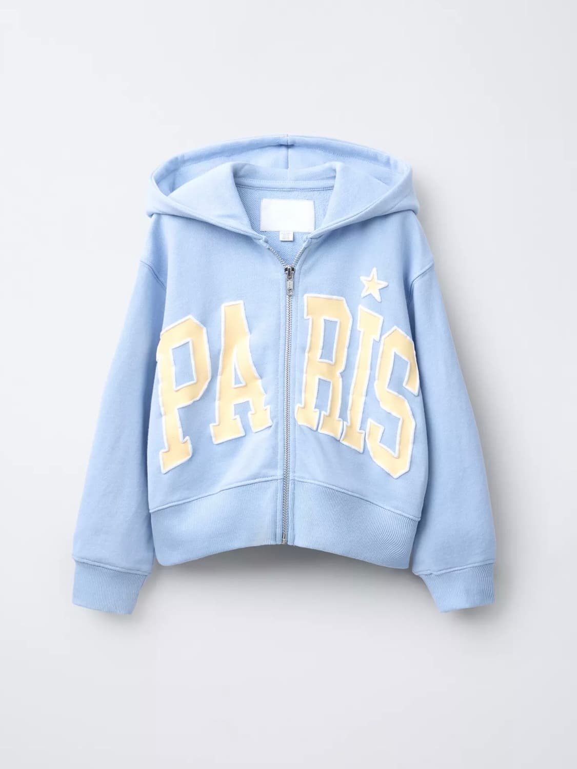 자라 파리 세미 크롭 후드집업 상품이미지1