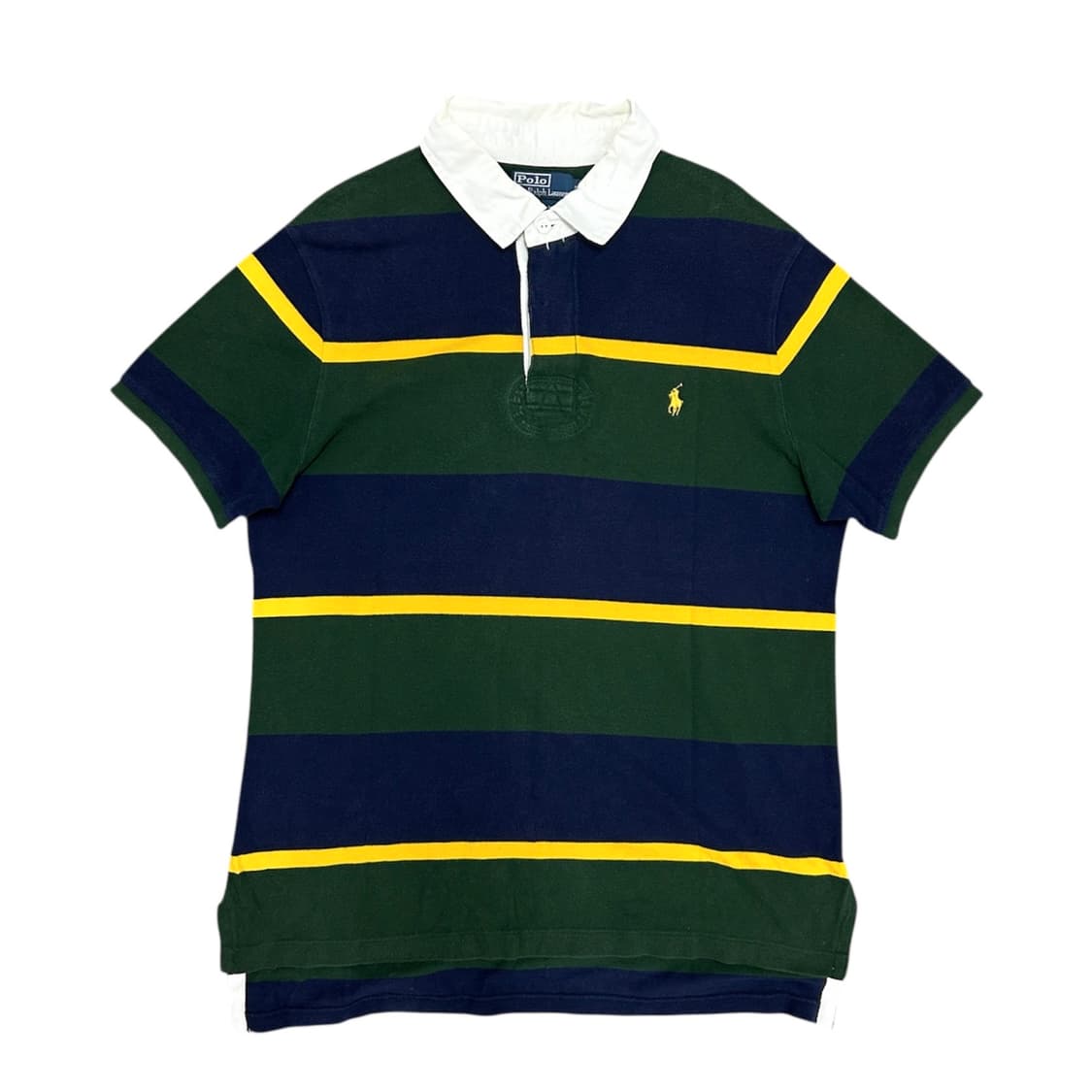 폴로 스트라이프 반팔 럭비셔츠(XL) 상품이미지1