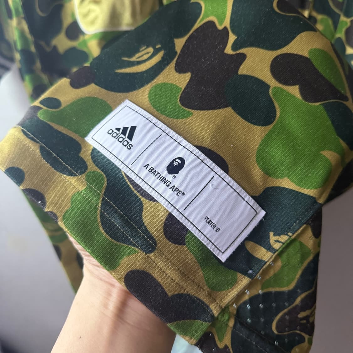 베이프 x 아디다스 카모플라쥬 져지 2XL (남성 100-105정도) 상품이미지3