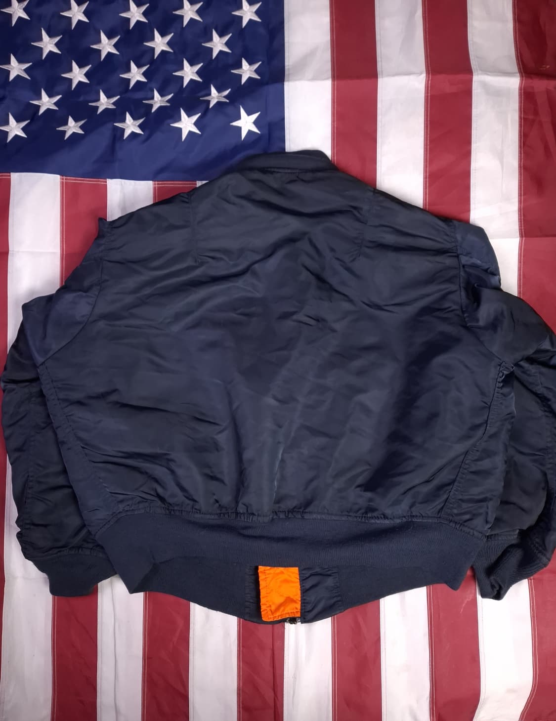 오리지날 미국제조 알파사 미공군 민수용 MA-1 항공자켓 상품이미지10