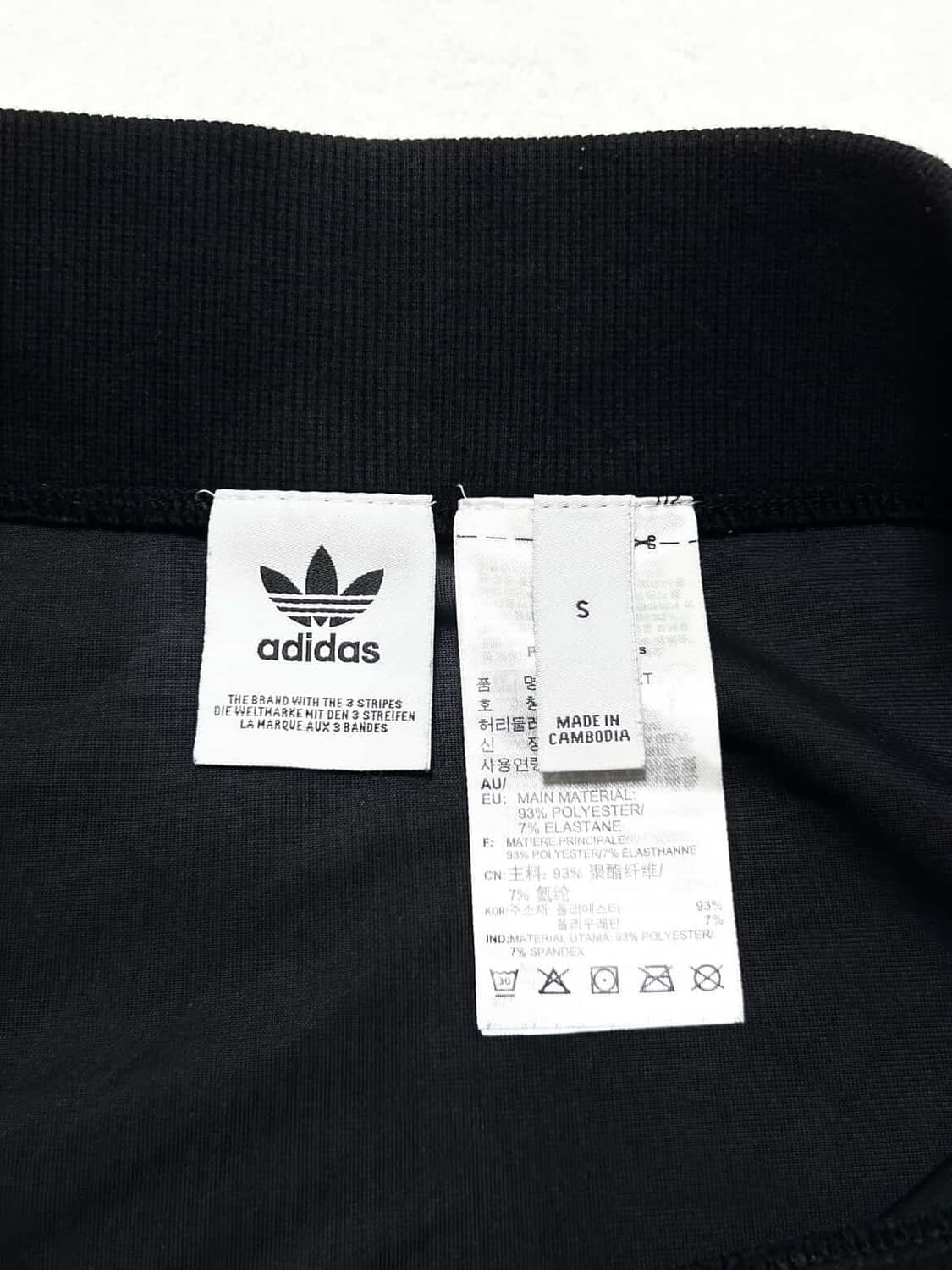 아디다스 블랙 삼선 벨벳 스커트 상품이미지7