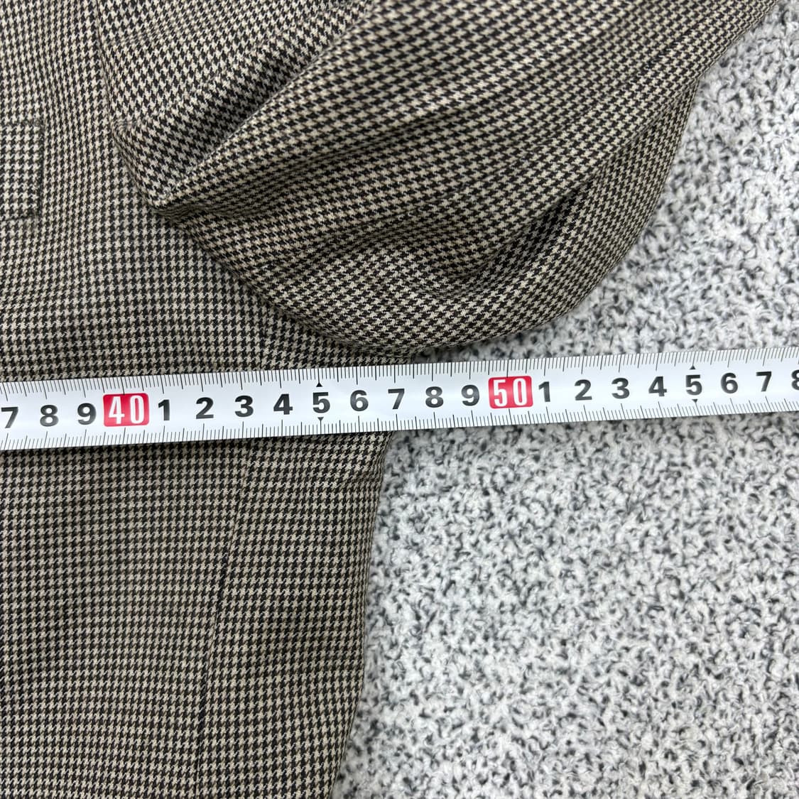 95 브르노바피 울 체크 블레이저 자켓 0309J 상품이미지6