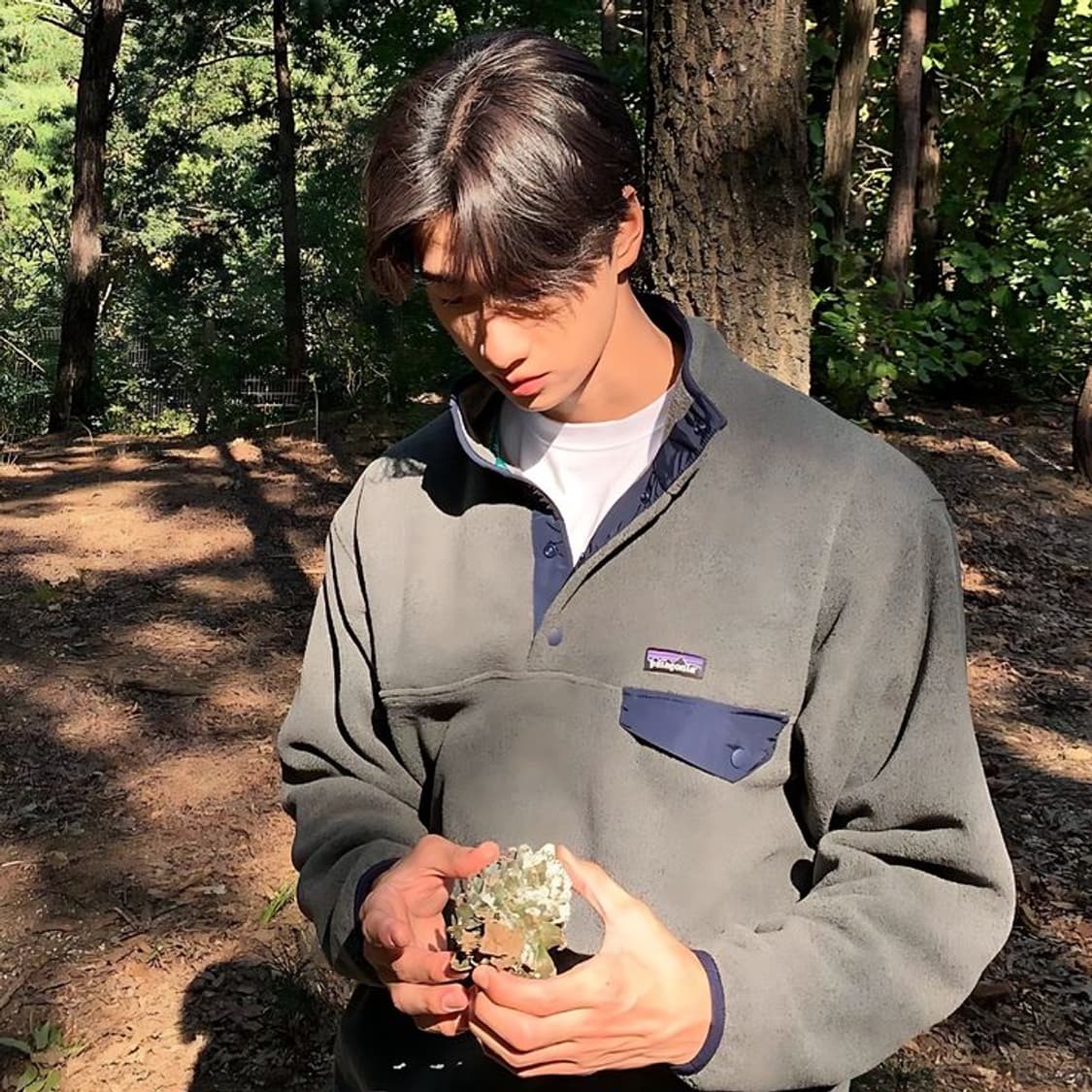 🇳🇮 [M] 파타고니아 신칠라 스냅티 - 니켈 / 네이비 블루 상품이미지1