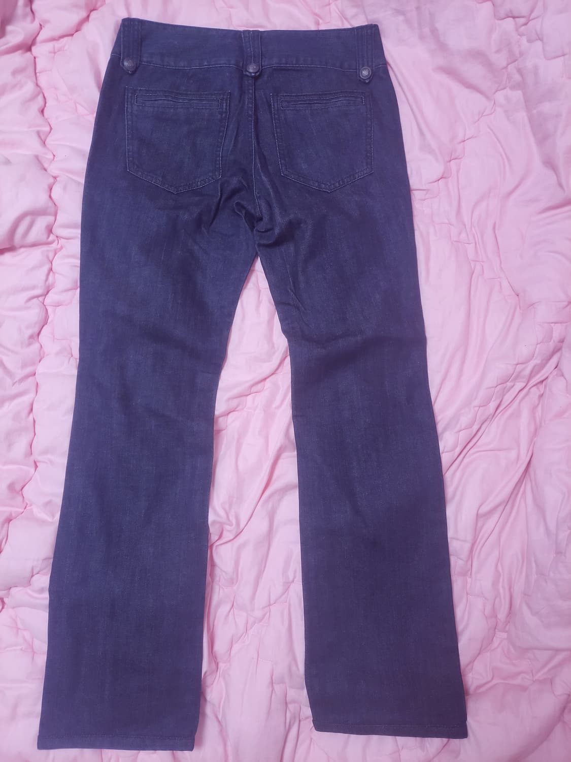 급처상태좋음!레니본 데님 청바지 팬츠 공주바지 샤틴st,오즈세컨st 상품이미지4