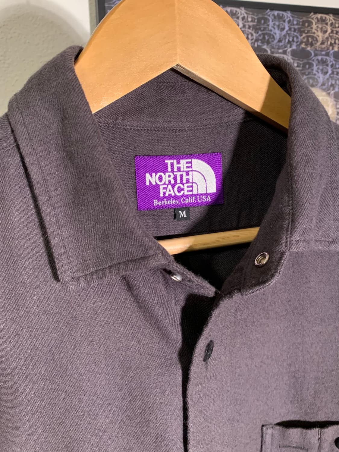 노스페이스 퍼플라벨 플라워 패턴 셔츠 상품이미지3