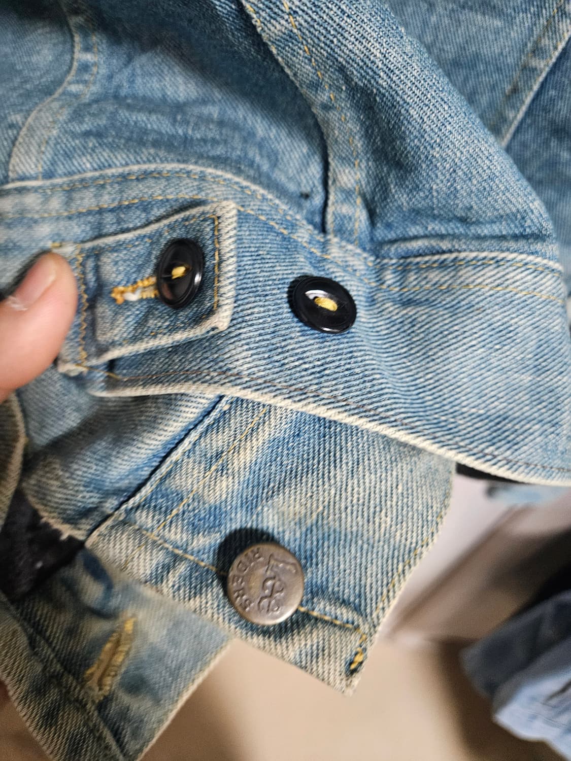 70s Lee 스톰라이더 코듀로이카라 블랭킷 자켓  상품이미지3