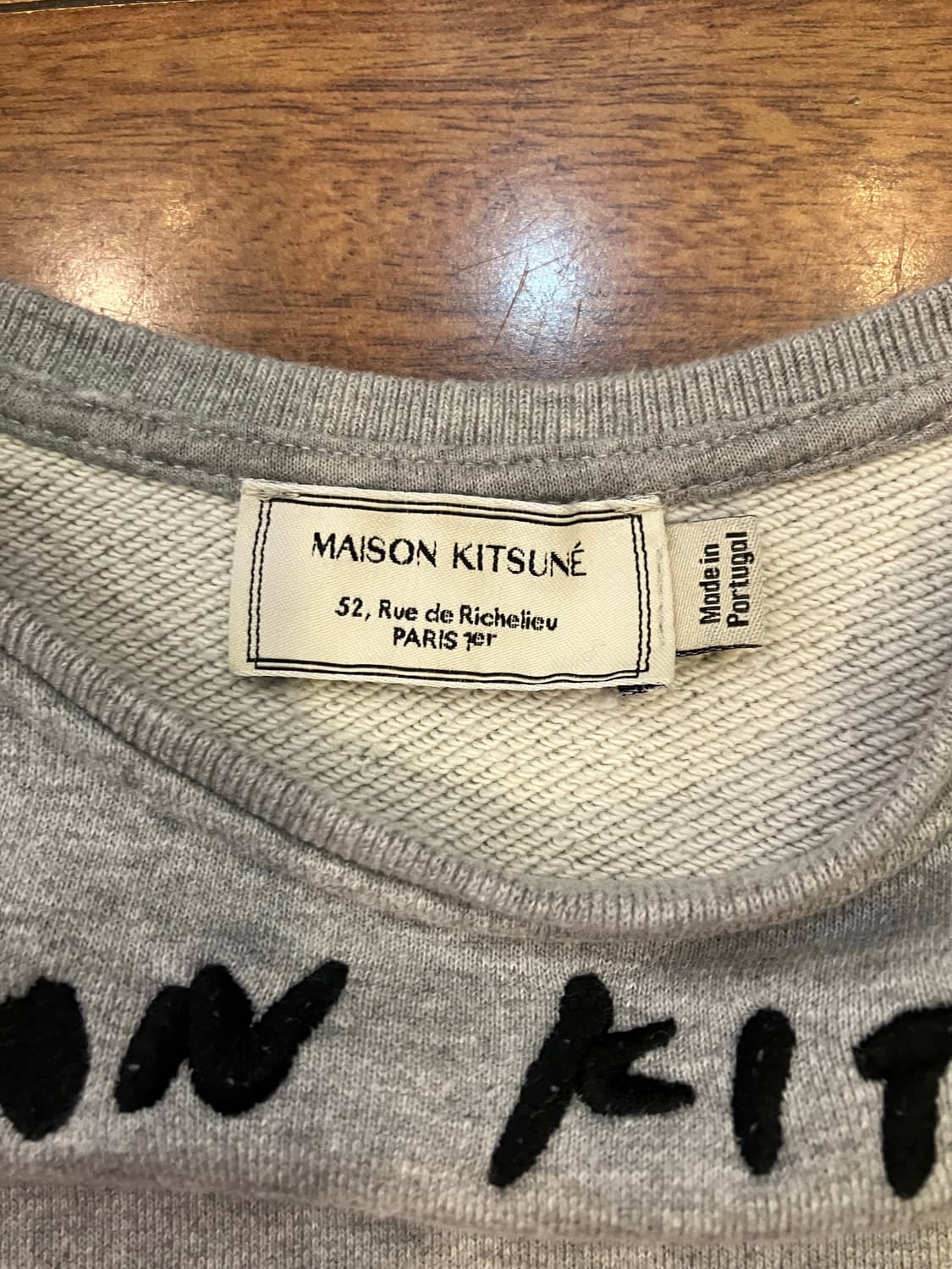 메종키츠네 자수 맨투맨 S 상품이미지5